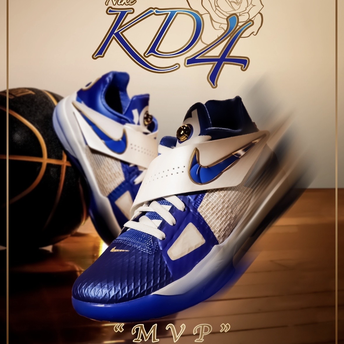 Nike KD 4 Hyper Royal MVP 皇家藍👑💙