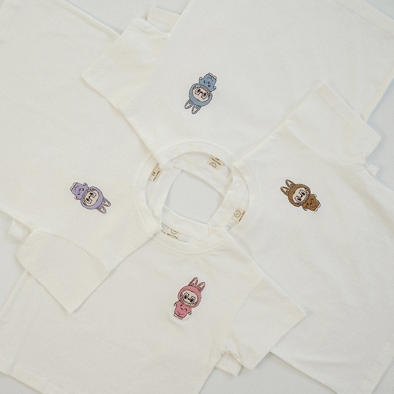 純棉刺繡啦噗噗上衣