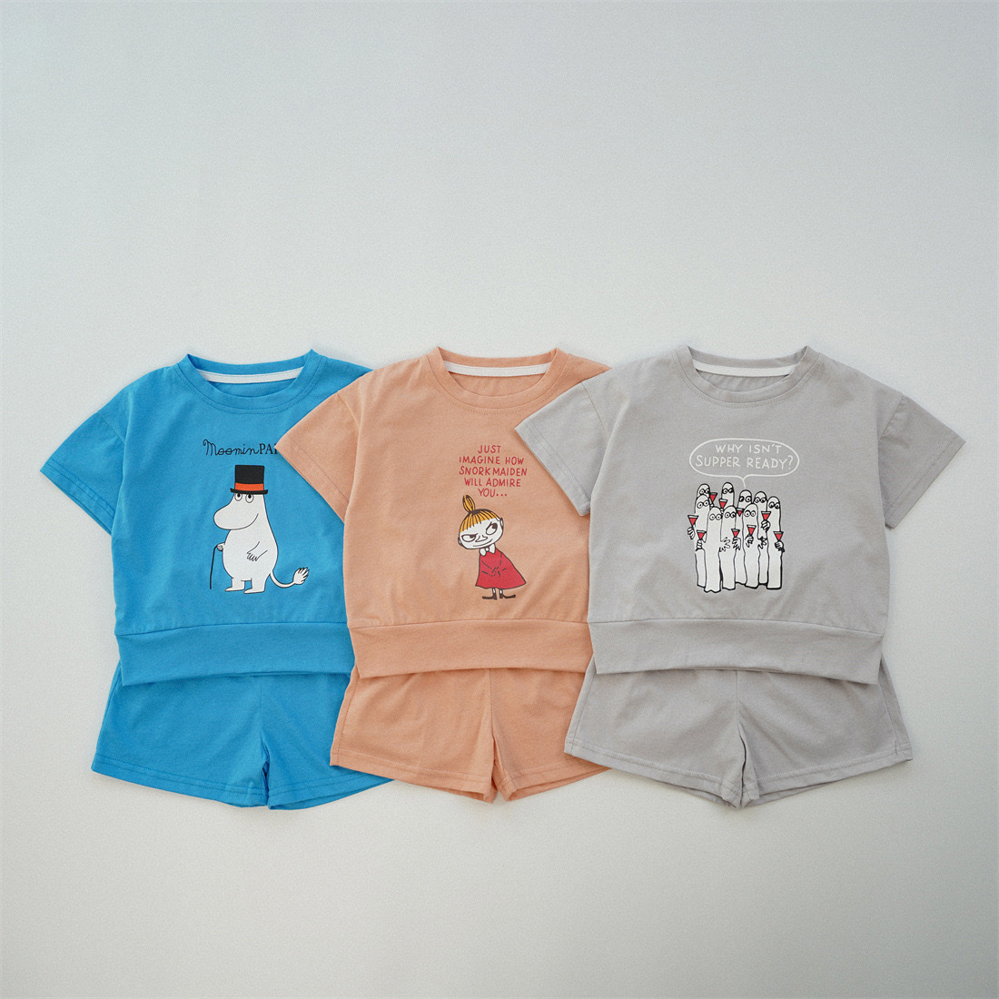 三色嚕嚕米運動套裝