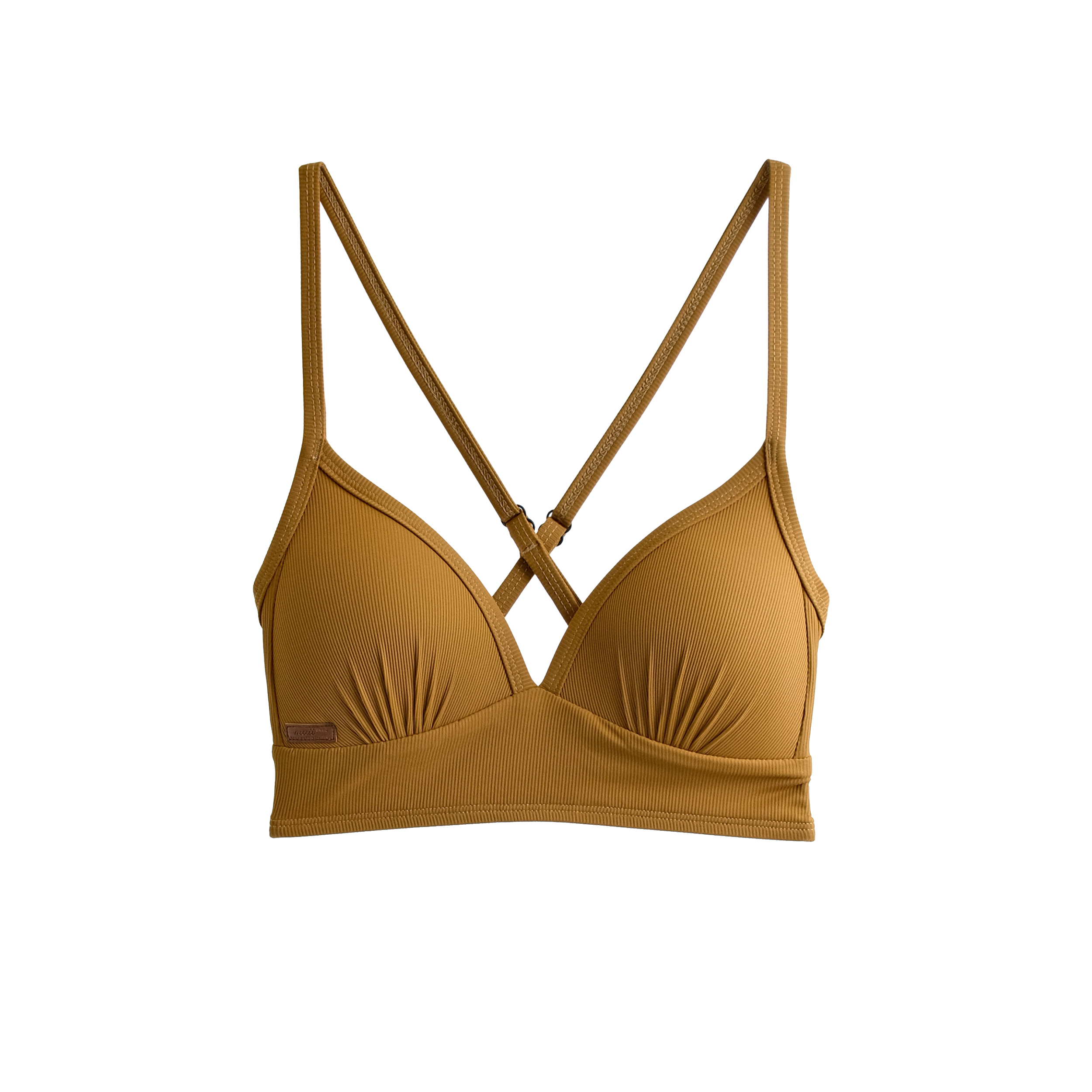 【羅紋陶褐】Ulva系列 馬甲美胸上衣