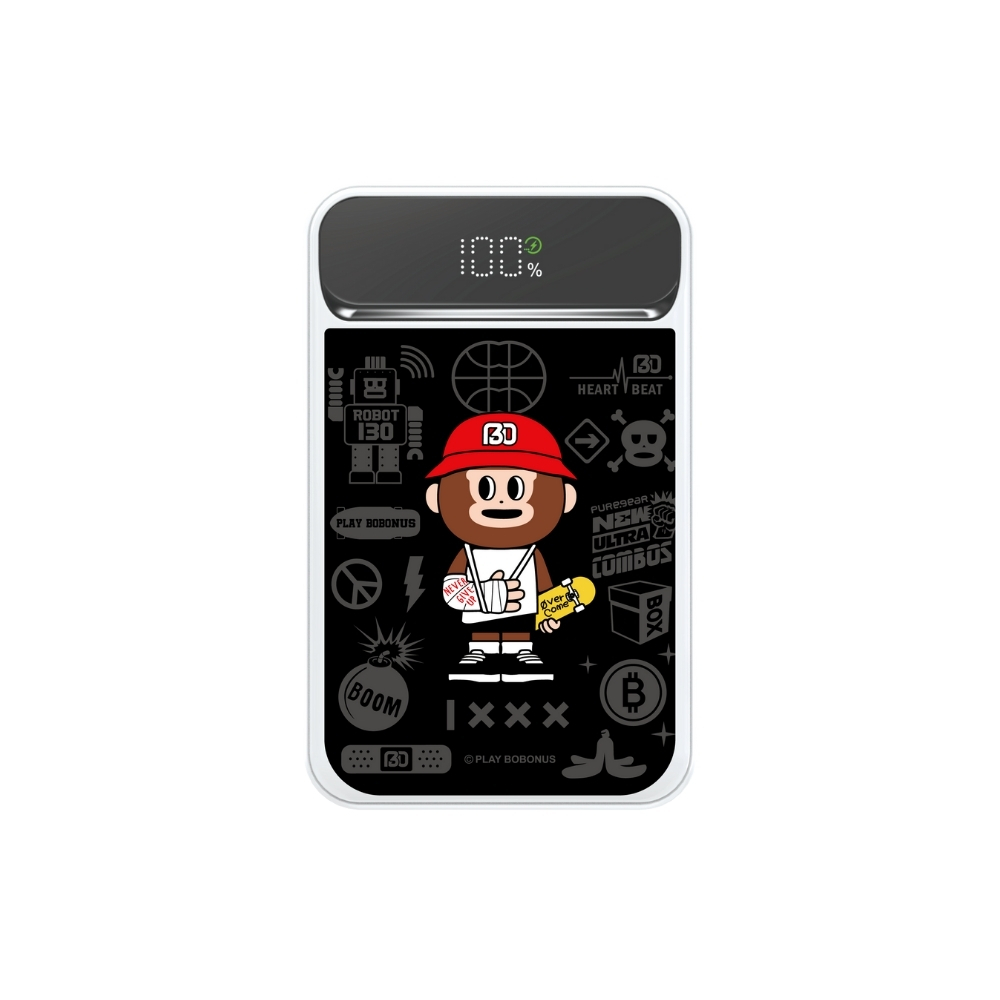 磁吸無線行動電源 / Boom(PLAY BOBONUS勃勃猴)