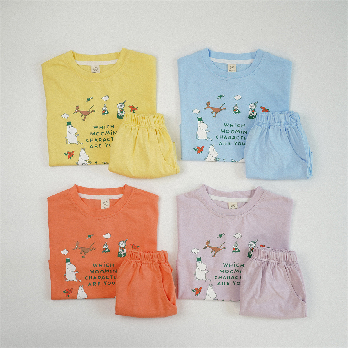 純棉繽紛嚕嚕米套裝