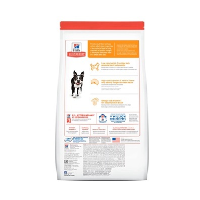 Hill's 成犬減肥 - 細粒 2kg / 15lb / 12kg