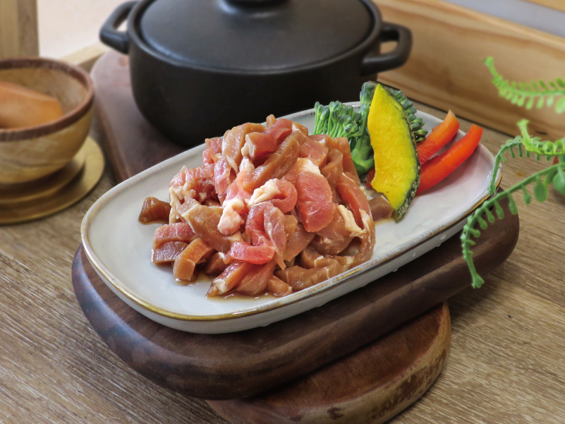 只有-家常醃豬肉絲