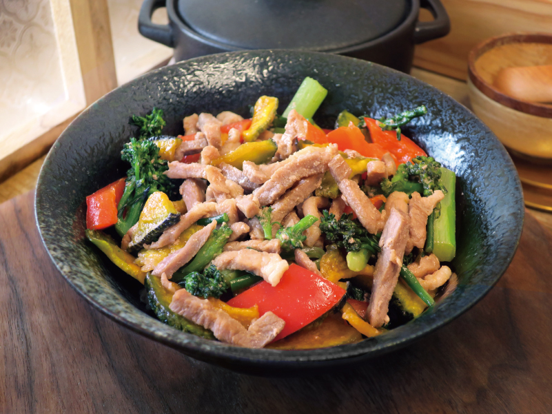 只有-家常醃豬肉絲