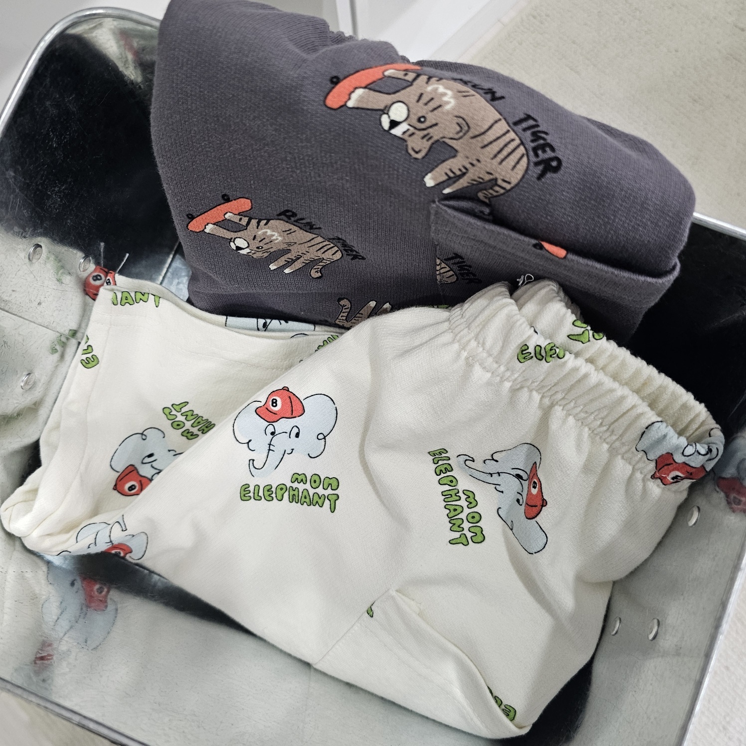 韓國 1st Blue - 25春滿版動物款短褲