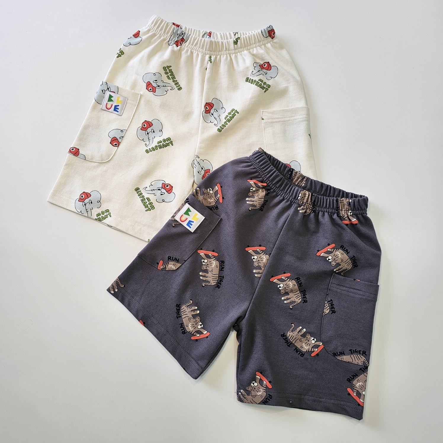 韓國 1st Blue - 25春滿版動物款短褲