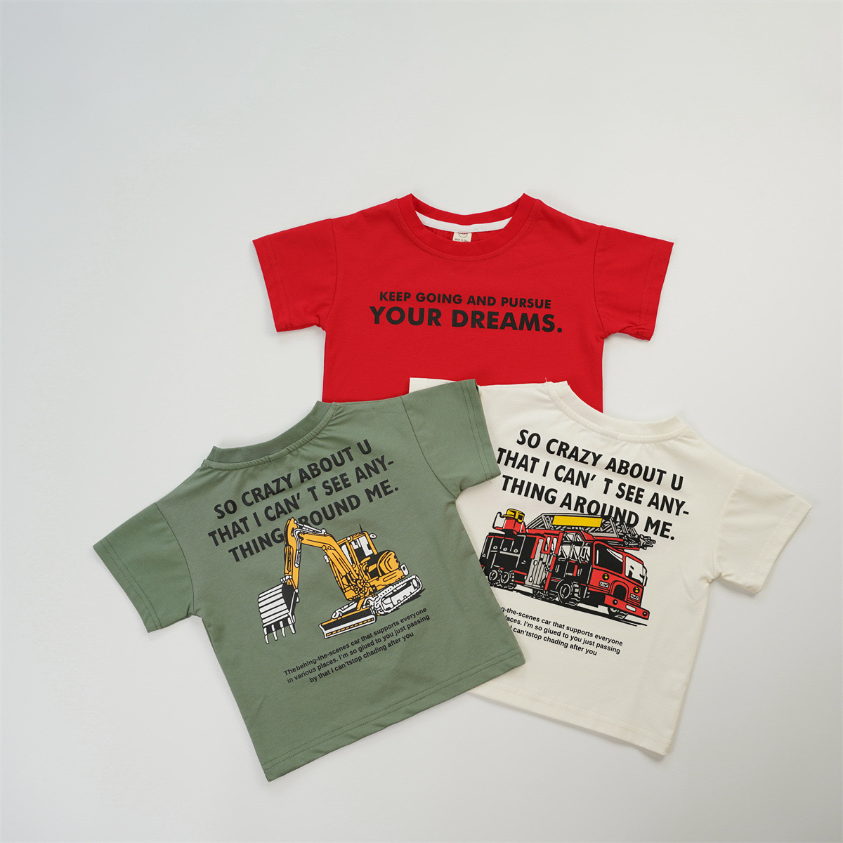 三色工程車上衣