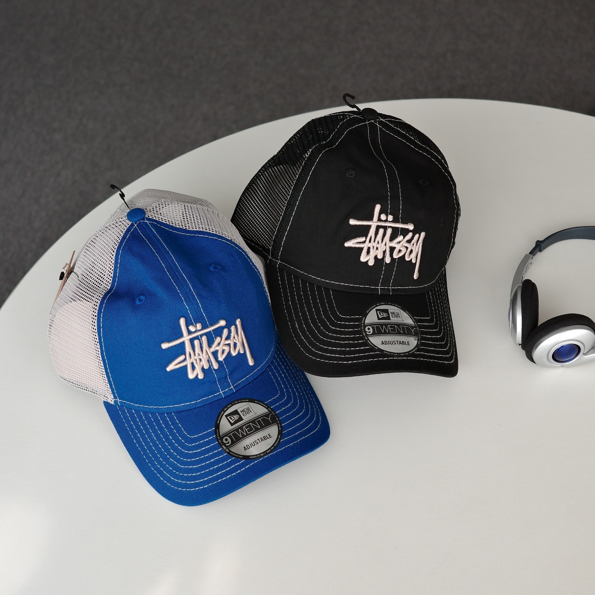 帽子 Stussy NEW ERA 9TWENTY BASIC TRUCKER Stussy New Era 9Twenty Basic Trucker Brown Men's - SS24 - GB