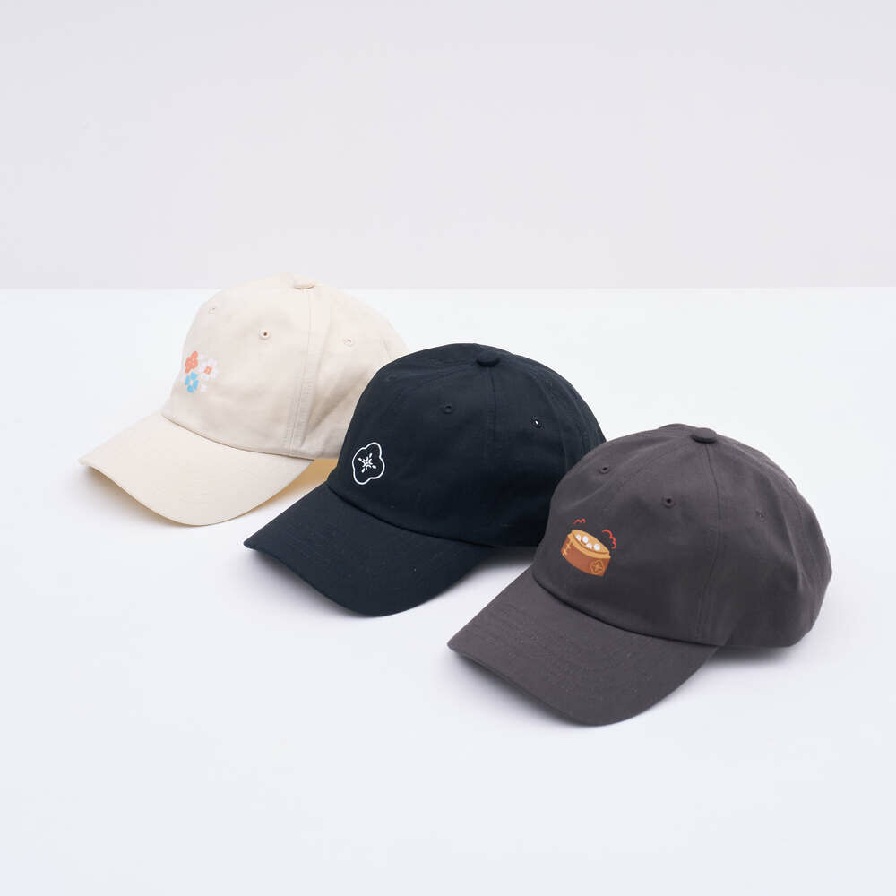 印花樂質感老帽