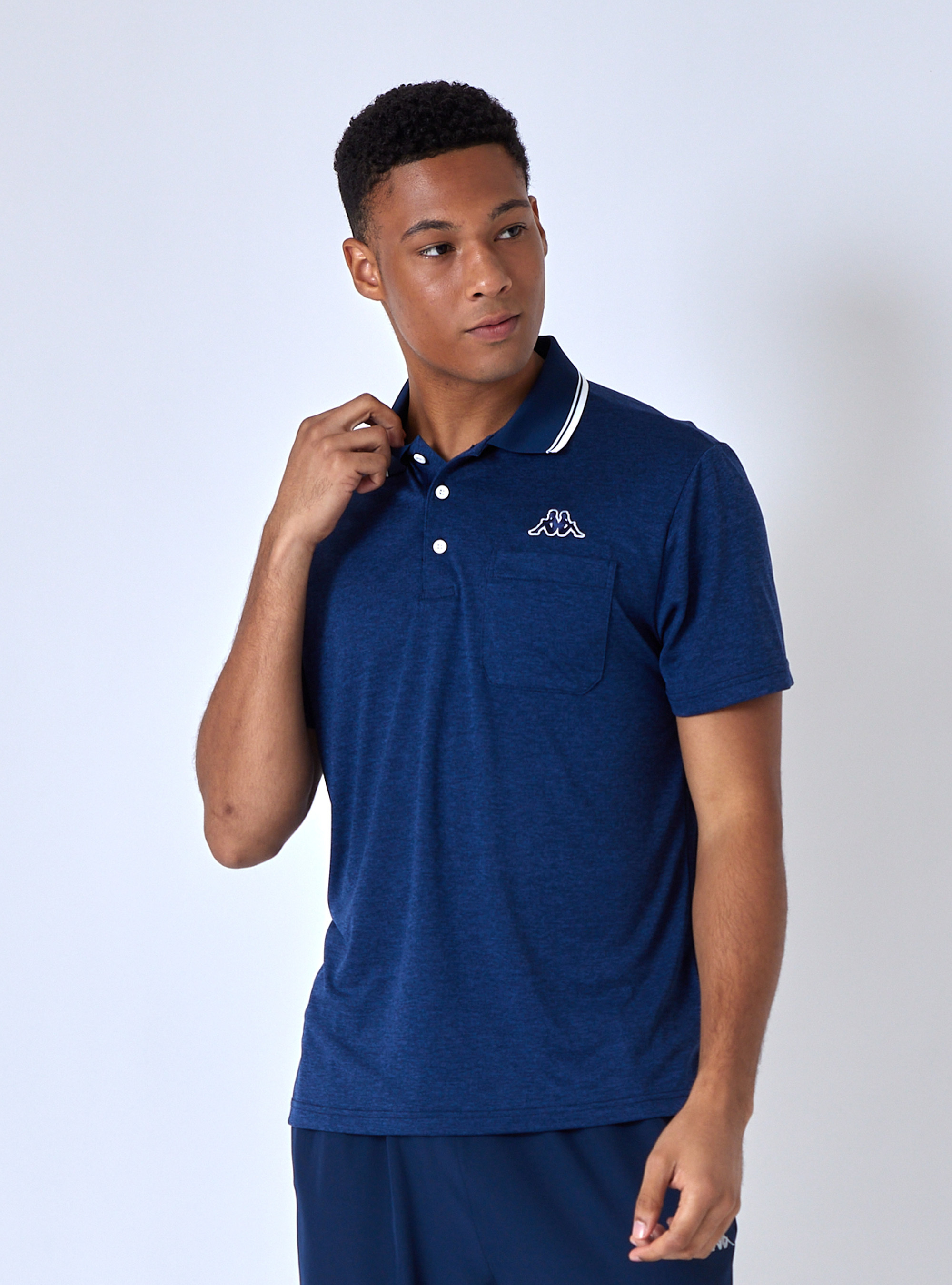 男女適穿 經典Logo吸濕排汗短袖POLO衫