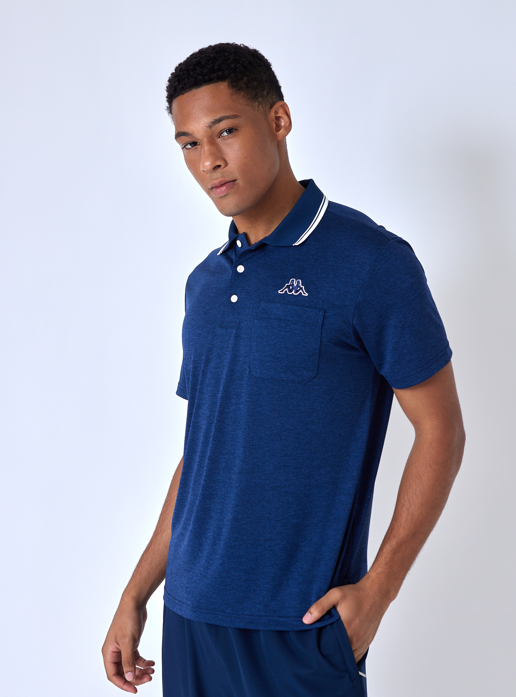 男女適穿 經典Logo吸濕排汗短袖POLO衫