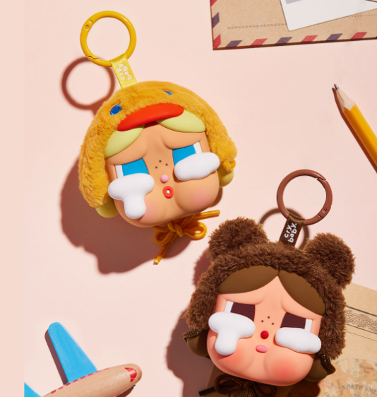 POP MART CRYBABY眼淚工廠系列-耳機包,不包官方瑕疵（H11 PO211）