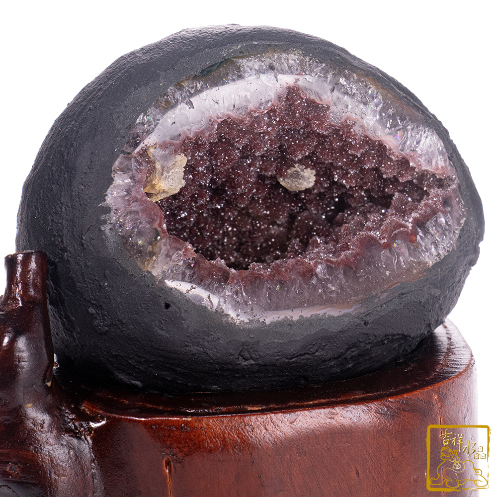 烏拉圭異象水晶洞 567g 五福臨門