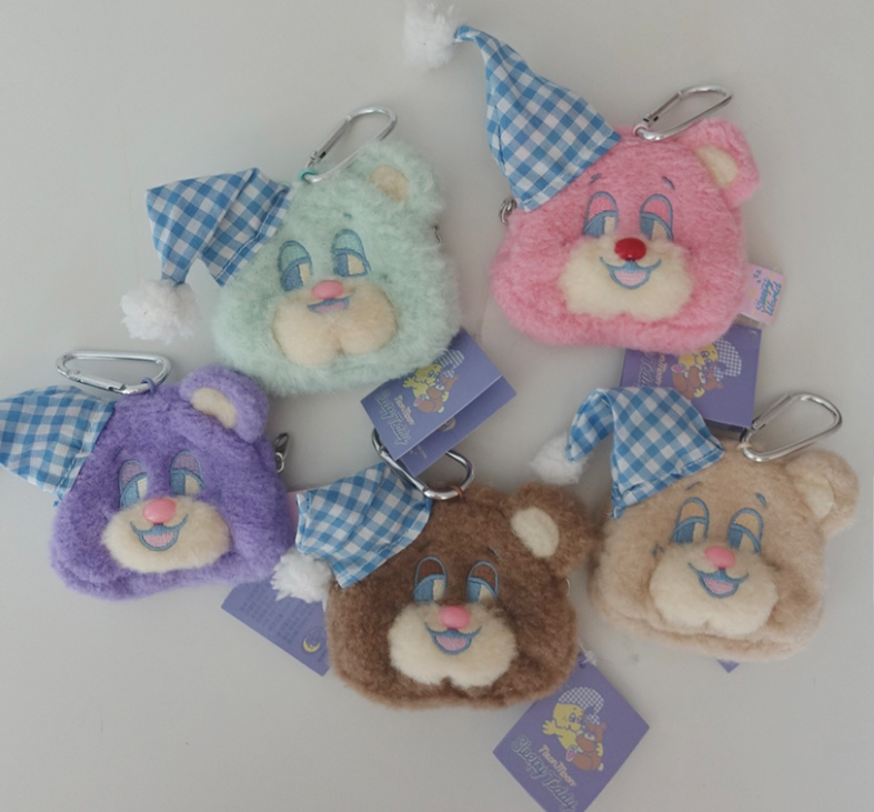 🇰🇷 熊熊文創耳機包(含登山扣環)