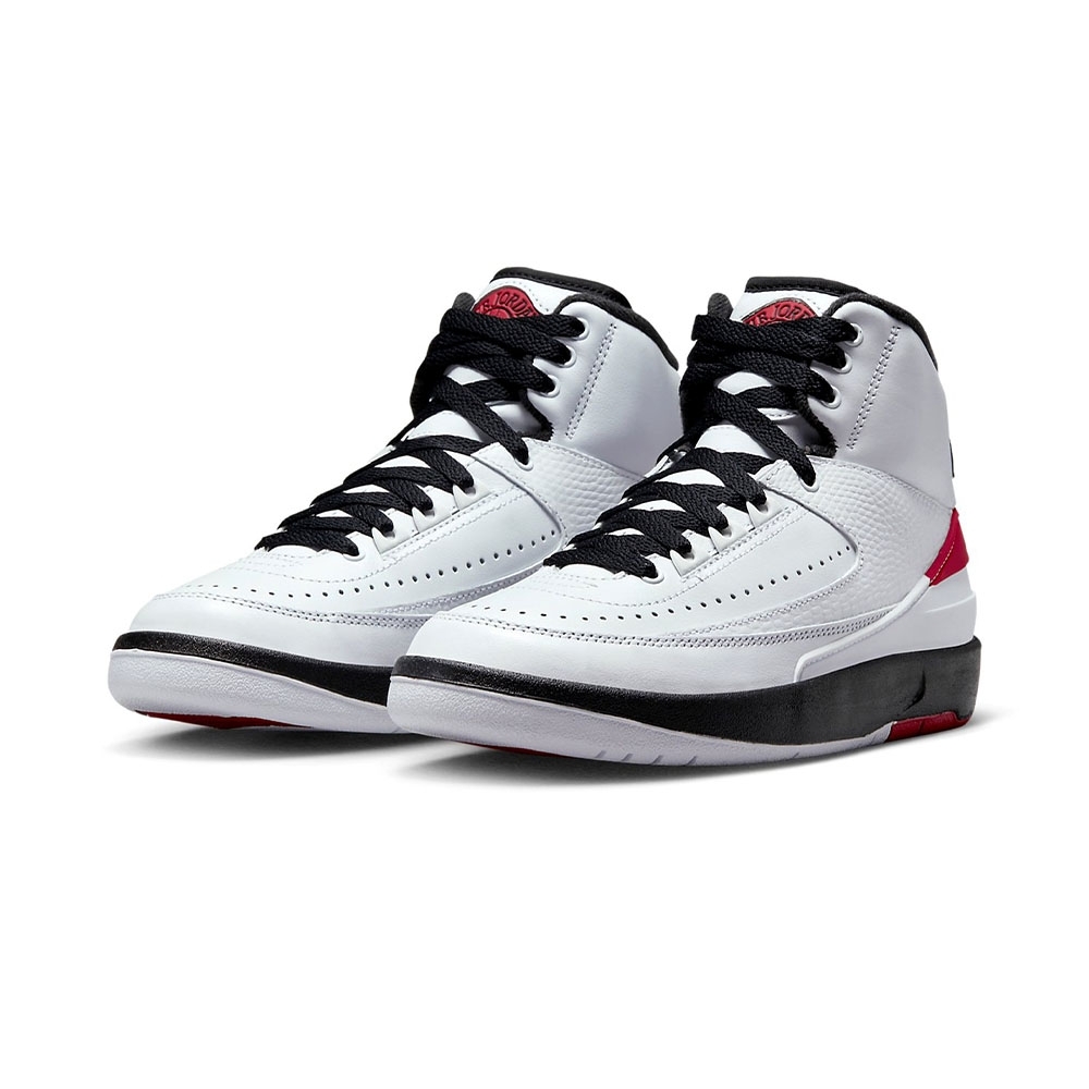Air Jordan 2 Retro OG "Chicago" (GS) 白紅黑 公牛配色 大童鞋 DX2591-106
