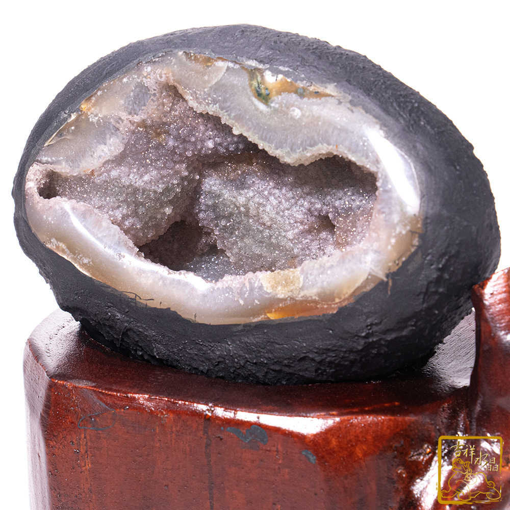 烏拉圭異象水晶洞 661g 淨化守護