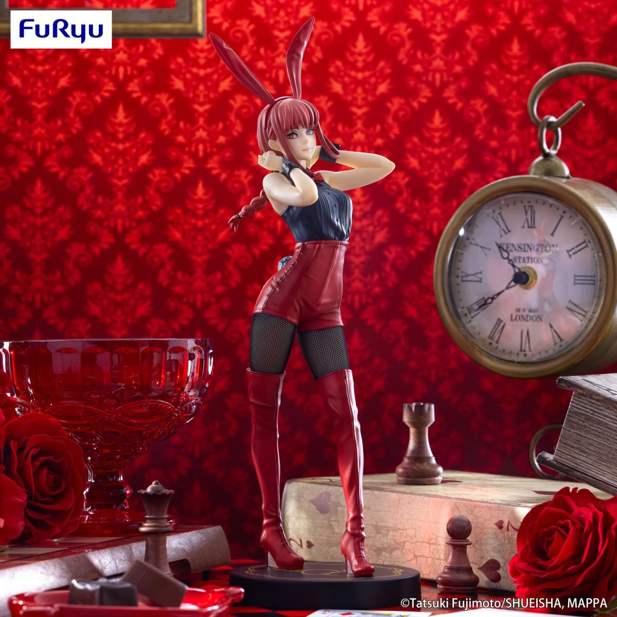 [BiCute Bunnies]《鏈鋸人》真紀真 紅色ver. Chainsaw Man BiCute Bunnies Figure -Makima Red Color ver.-