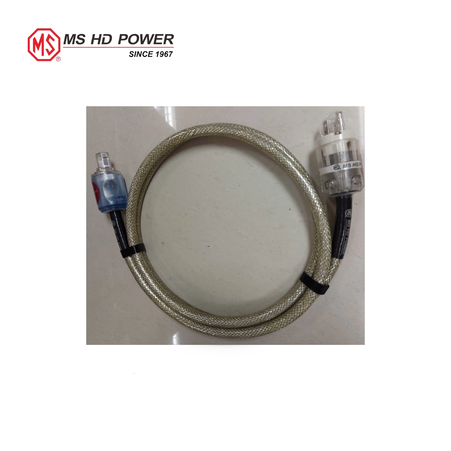 MS HD Power MS-30PUL 78K High-Current(2.5mm²)Fully Shielded US Power Cord