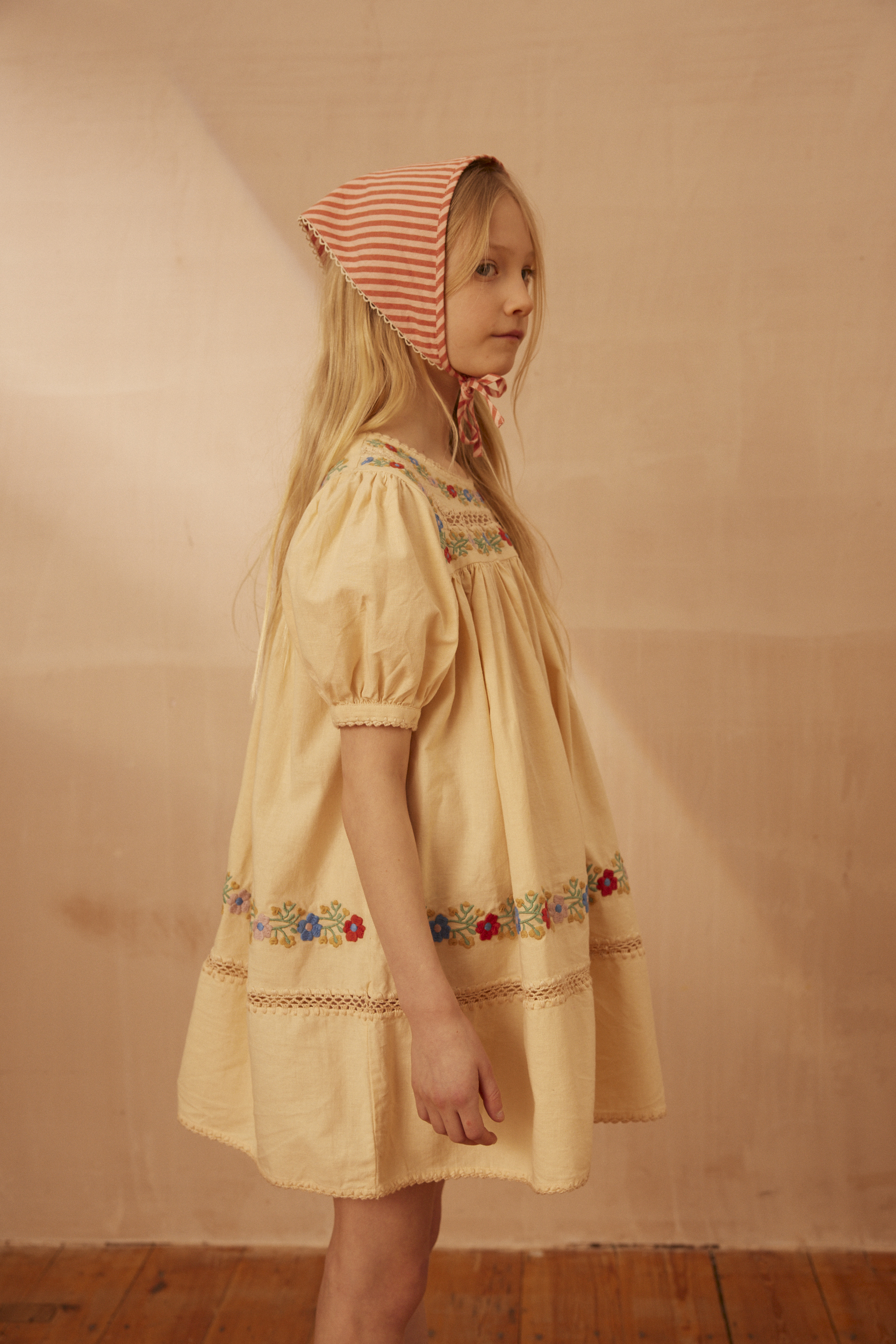ワンピース Apolina Patsy Dress - Milk 7-9y Apolina - Patsy dress - Milk