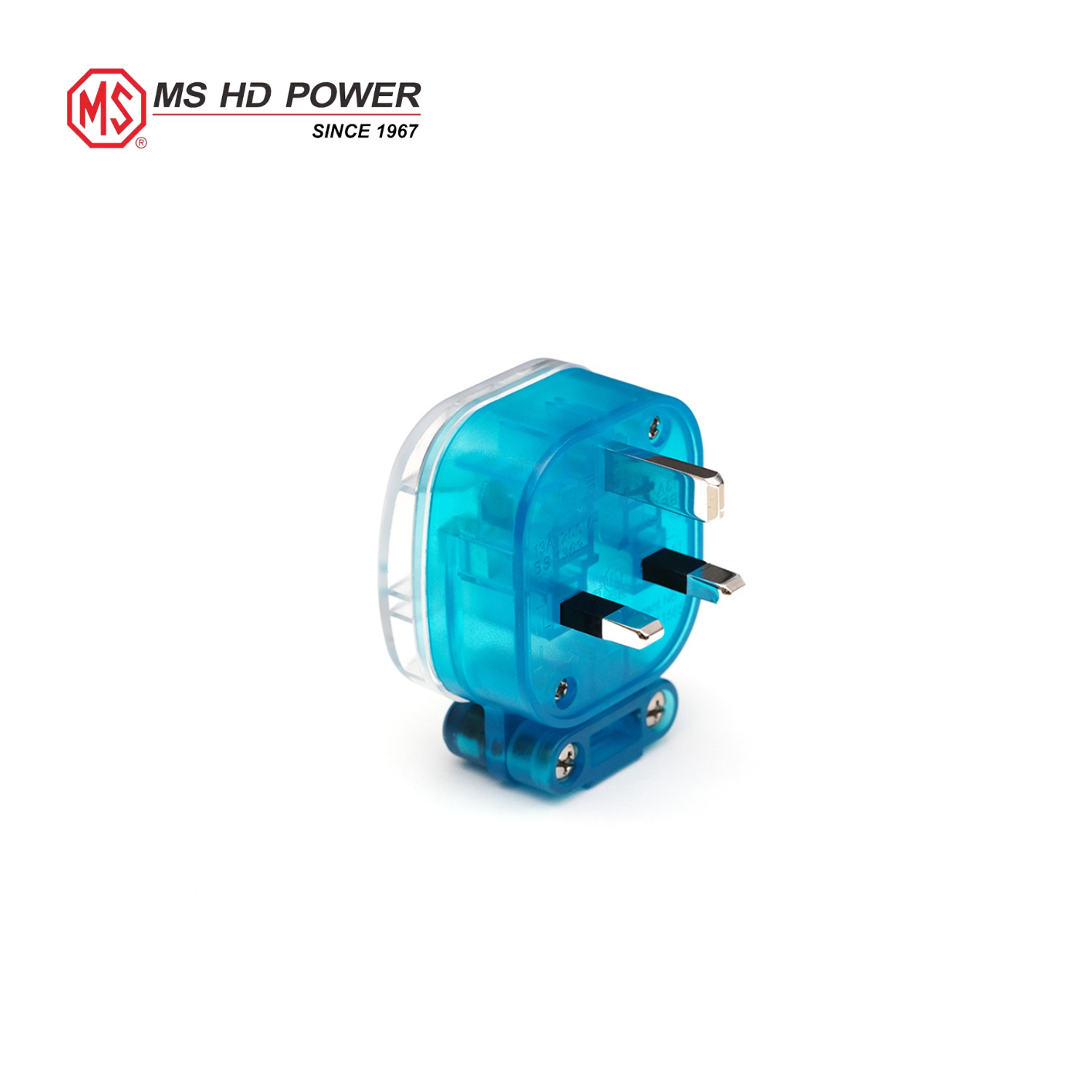 MS HD Power MS-328SK 78K Silver 13A Gigantic UK Plug