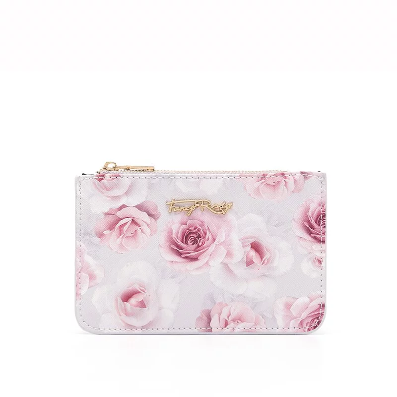 Rosy Romance Coin Pouch