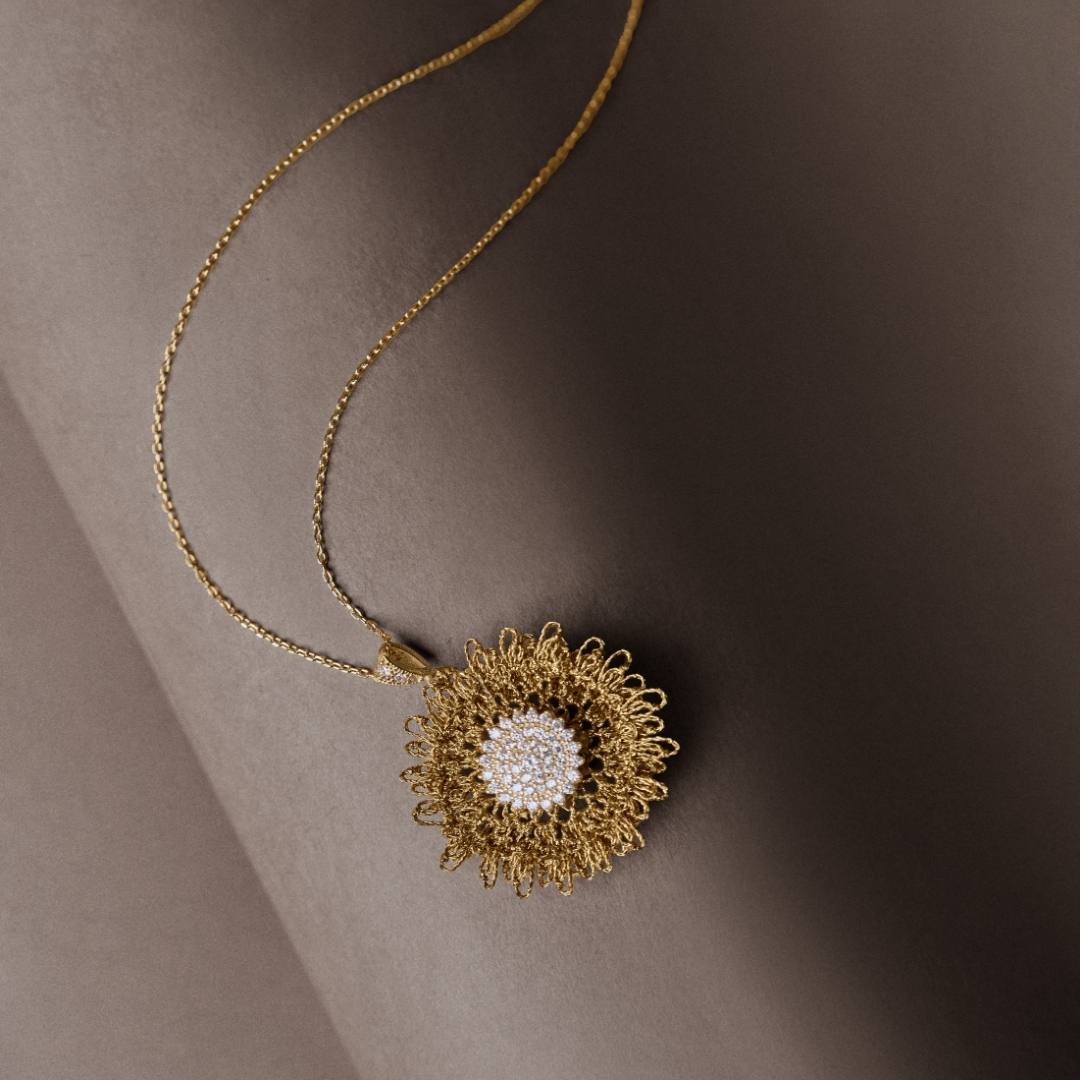 Ring of the Rising Sun – Gold Color