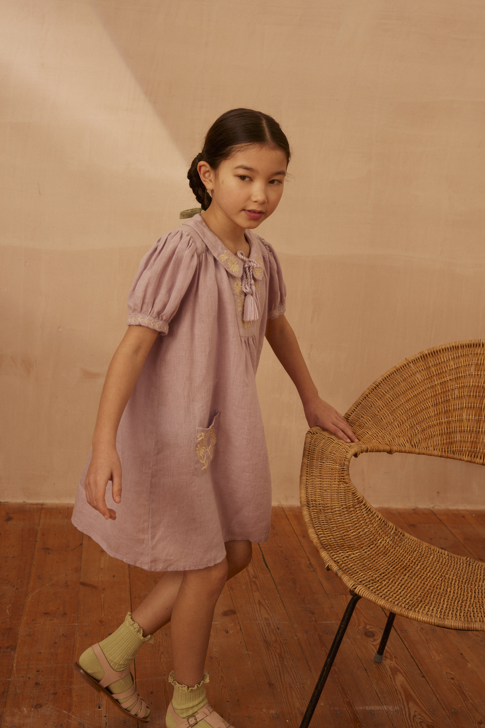 口豪奢 Nora - Apolina dress Lavender - ワンピース