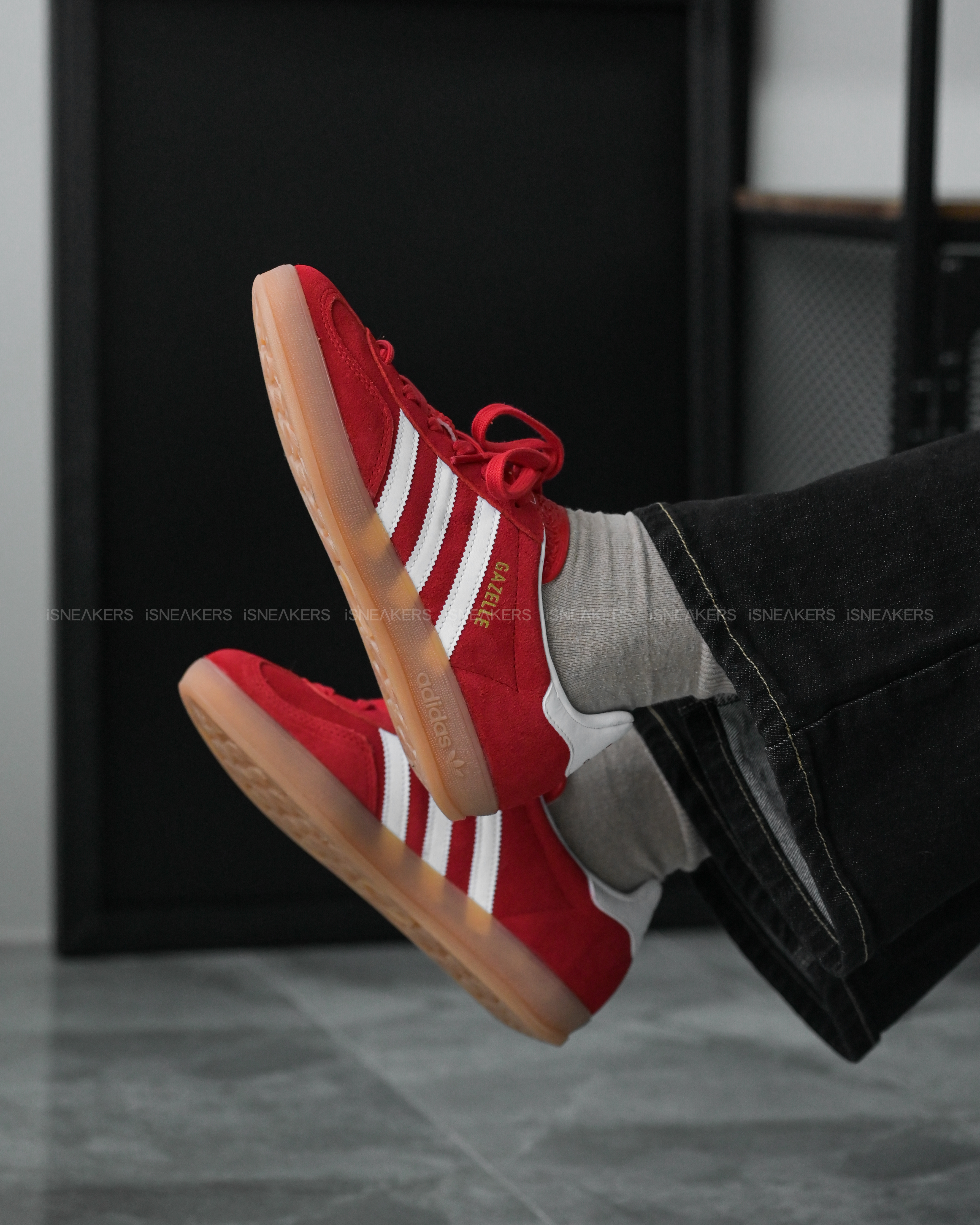 iSNEAKERS｜adidas Gazelle Indoor "Better Scarlet" 正紅 JI2063