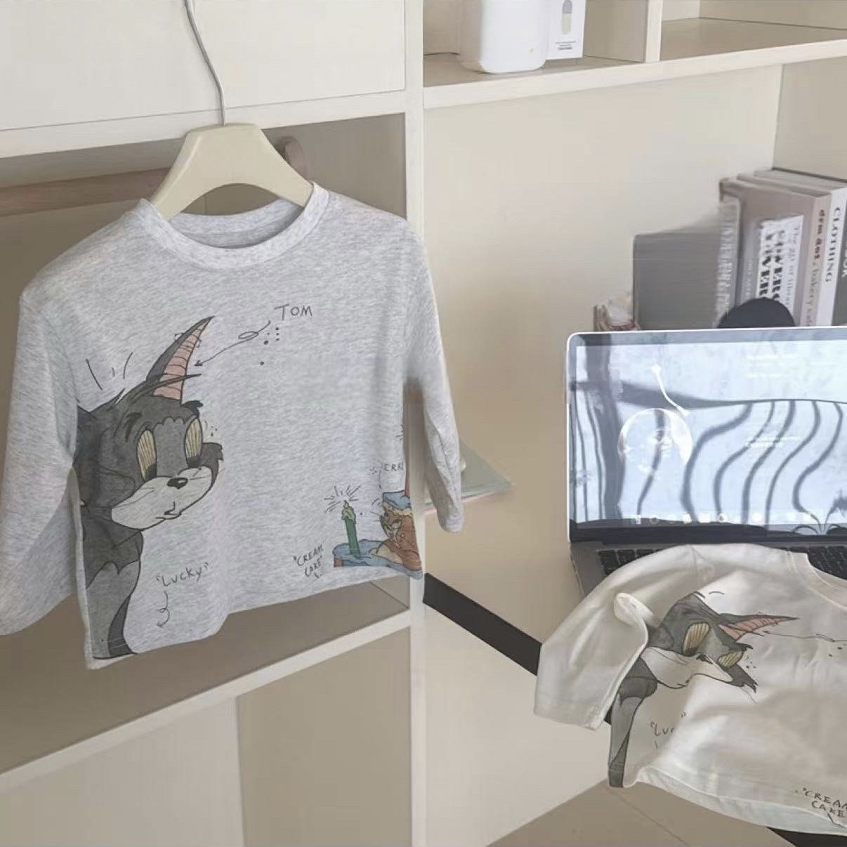 湯姆貓&傑利鼠塗鴉上衣