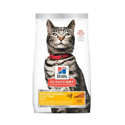 Hill's 成貓泌尿道健康和去毛球 3.5lb / 15.5lb
