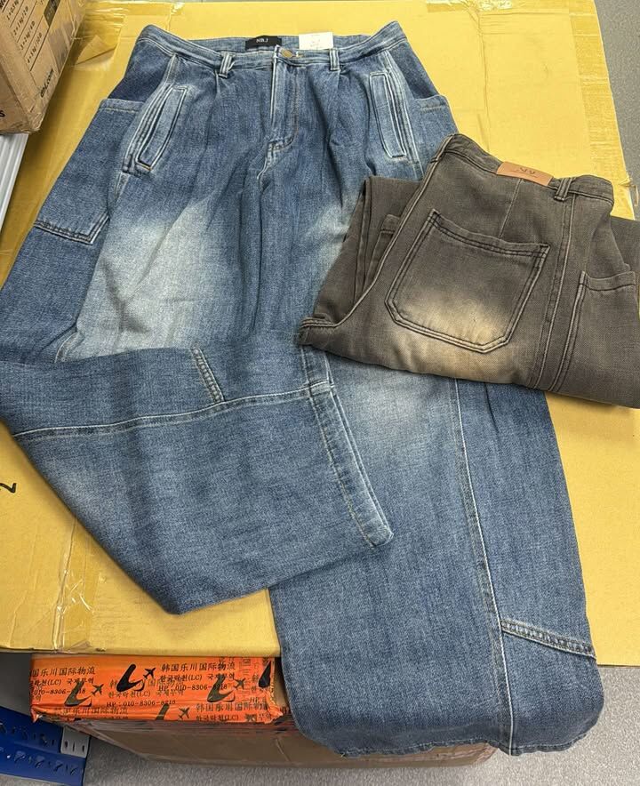 KR 韓國男裝洗水牛仔褲(此為清貨價貨品,不設退換) (K2 M367)