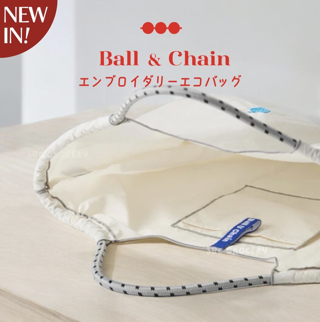 【24H出貨】𝗕𝗹𝘂𝗲 𝗕𝗼𝘁𝘁𝗹𝗲 𝗫 𝗕𝗮𝗹𝗹&𝗖𝗵𝗮𝗶𝗻 純白帆布刺繡袋