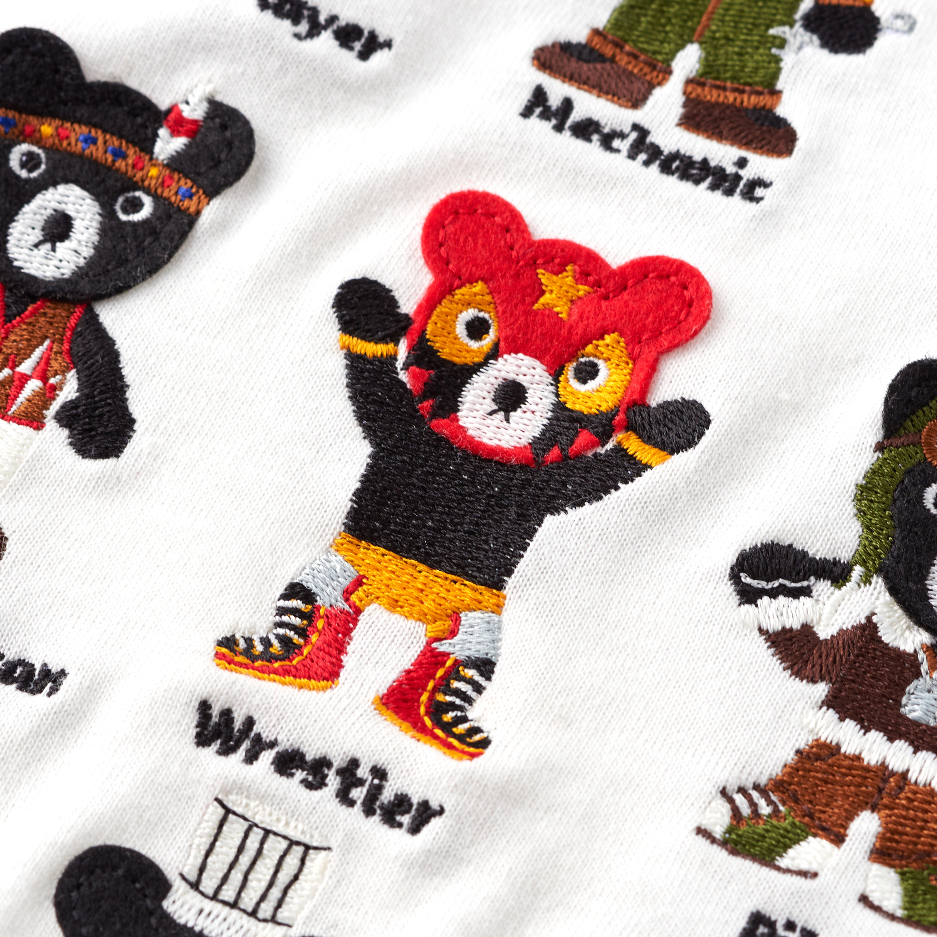 DOUBLE_B  全明星夢想豪華刺繡短袖T恤-多色