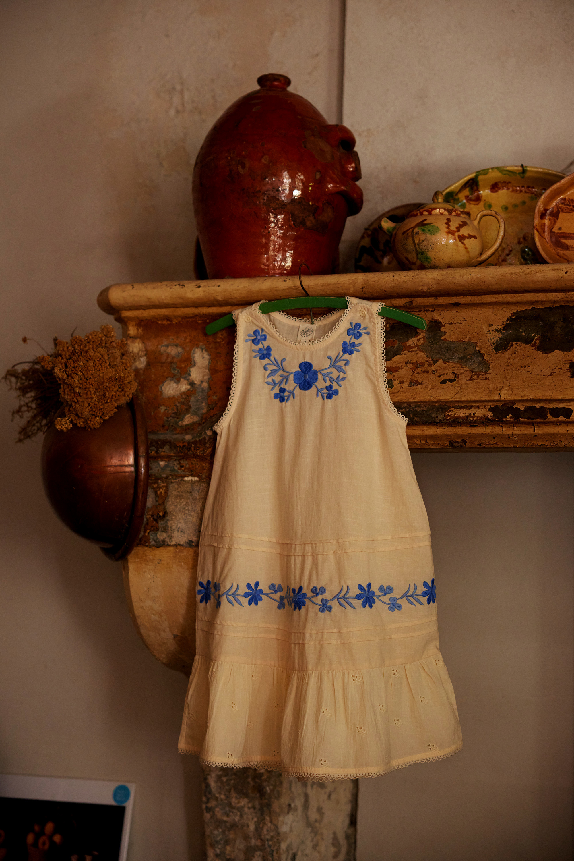 Apolina CLARA DRESS - MILK | Baby Style LAB
