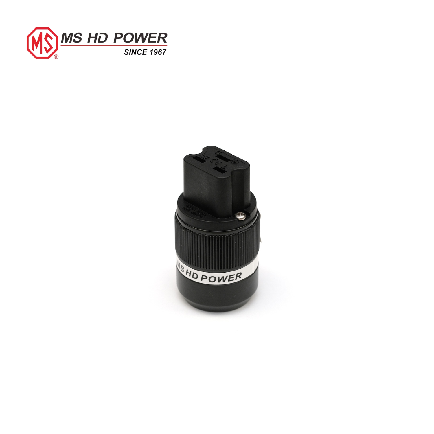 MS HD Power MS-C19RHK 78K Rhodium 20A IEC Connector