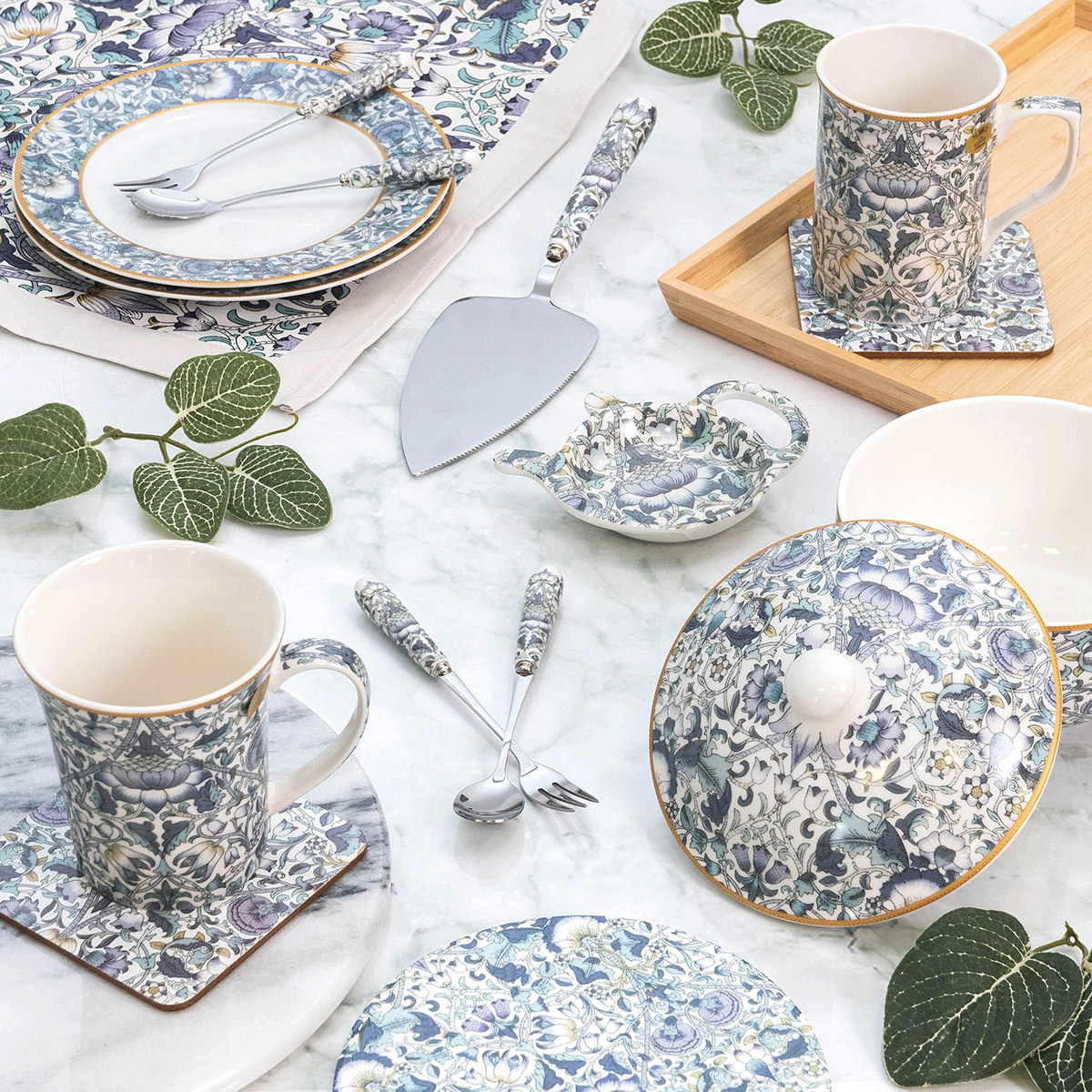 lesserpavey,williammorris,anthina,honeysuckle,artdeco,kilburn,lodden,梵谷,莫內,杯,盤,碗,刀叉,湯匙,瓷器,家居,禮品,下午茶,威廉莫里斯,陶瓷蛋杯,蛋杯,蛋杯組,英式蛋杯,內湖