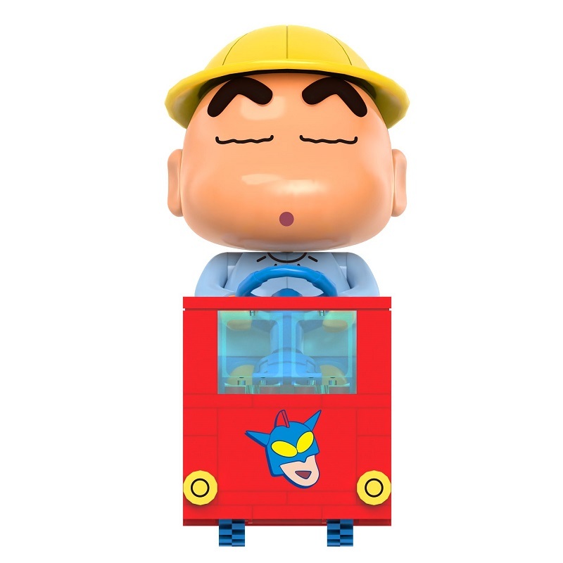 Keepplay積木 蠟筆小新 遊戲小火車