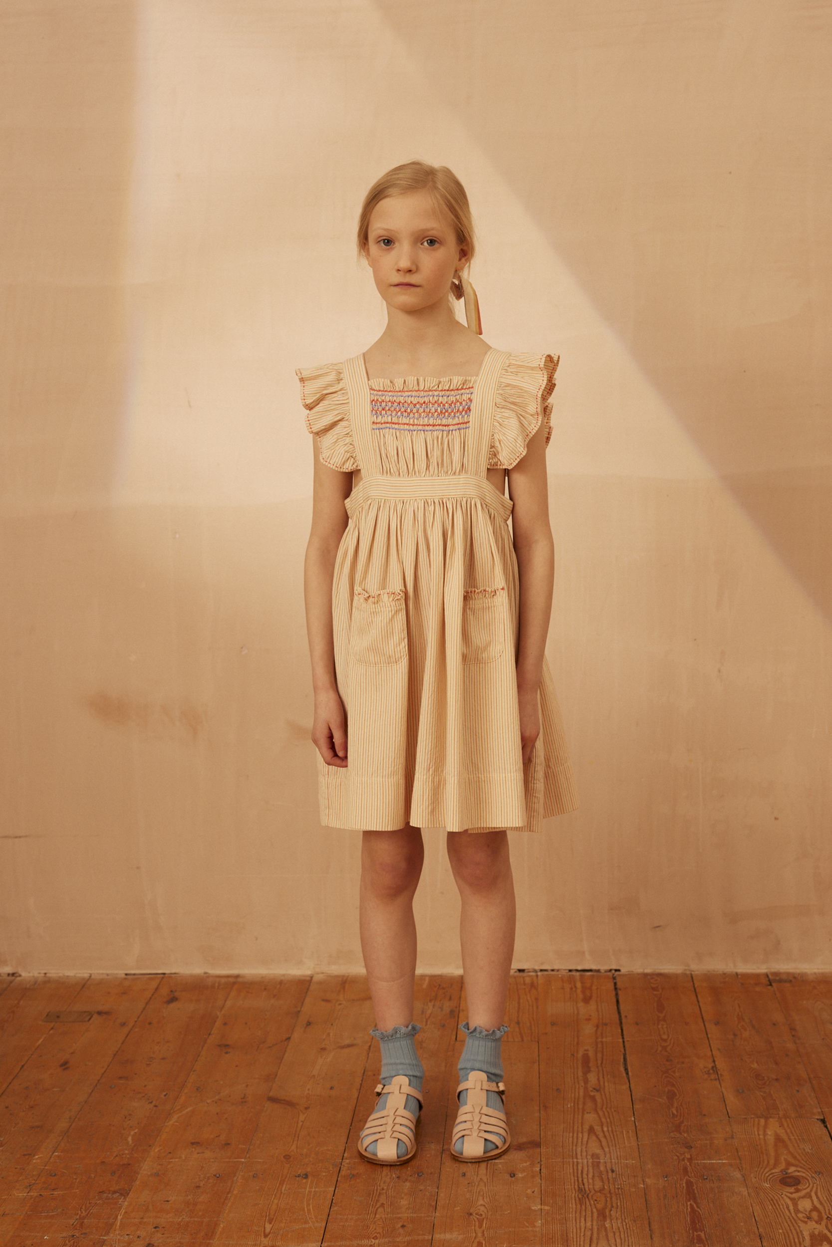 ワンピース Apolina Bessie Pinafore Cazan Stripe Apolina - Bessie pinafore - Cazan stripe