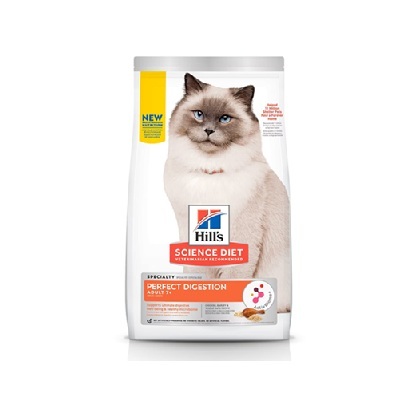 Hills 高齡貓7+完美消化雞肉、糙米及全燕麥 3.5 lb