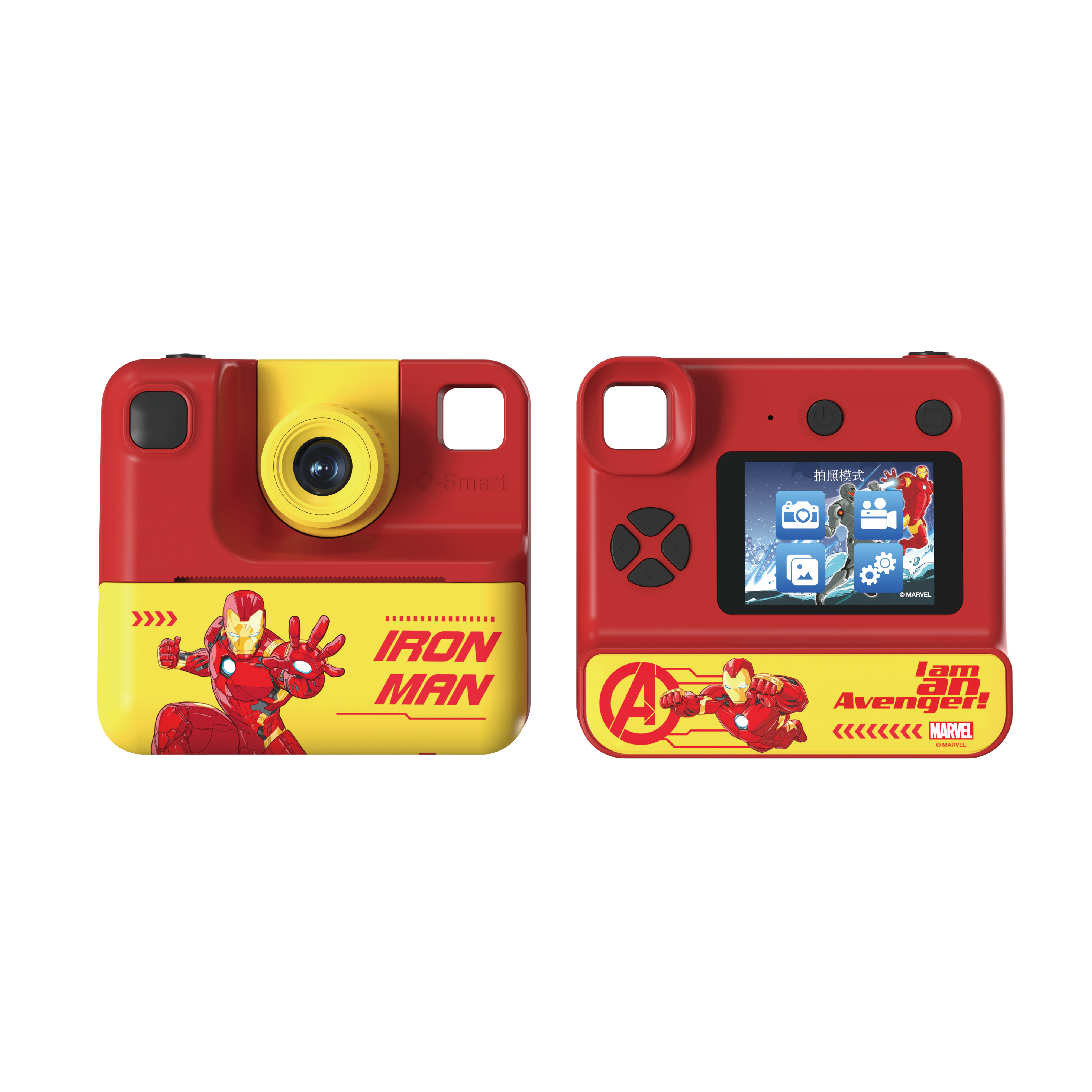 i-Smart Kids Print Camera（Iron Man）
