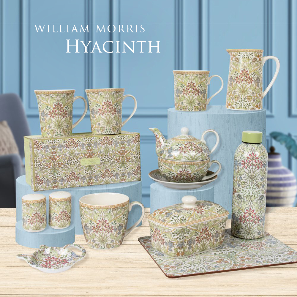 lesserpavey,williammorris,hyacinth,威廉莫里斯,奶壺,奶水壺,牛奶壺,陶瓷水壺,熱水壺,水壺,奶壺,內湖,換個角度有限公司