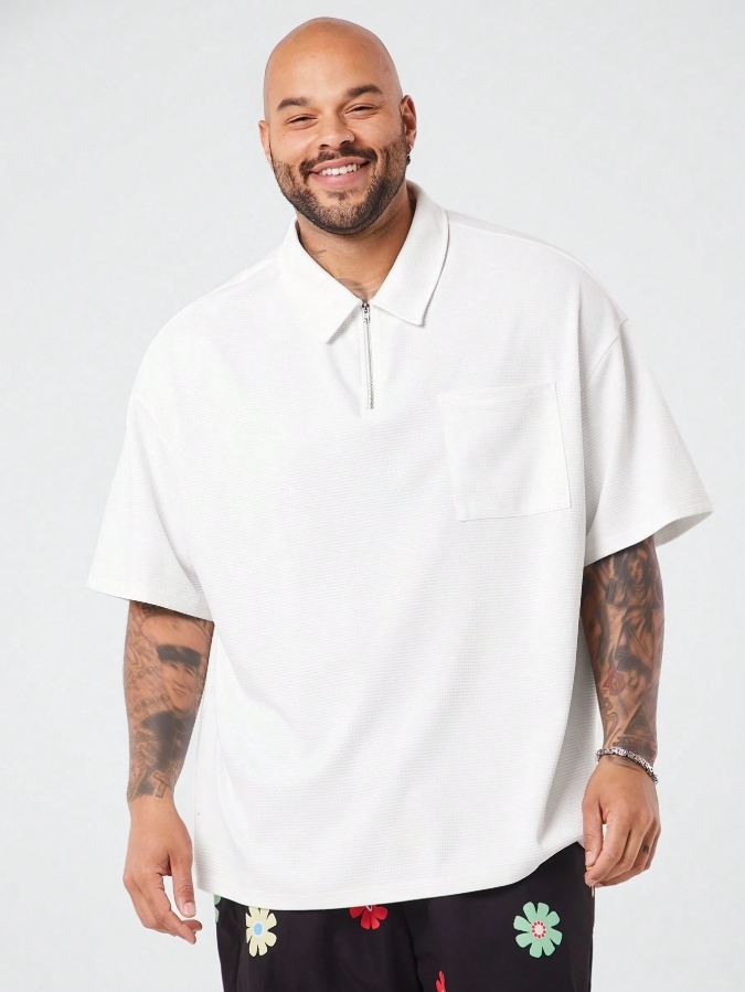 KADMAX大尺碼-春夏短袖POLO〈KSMS2506〉