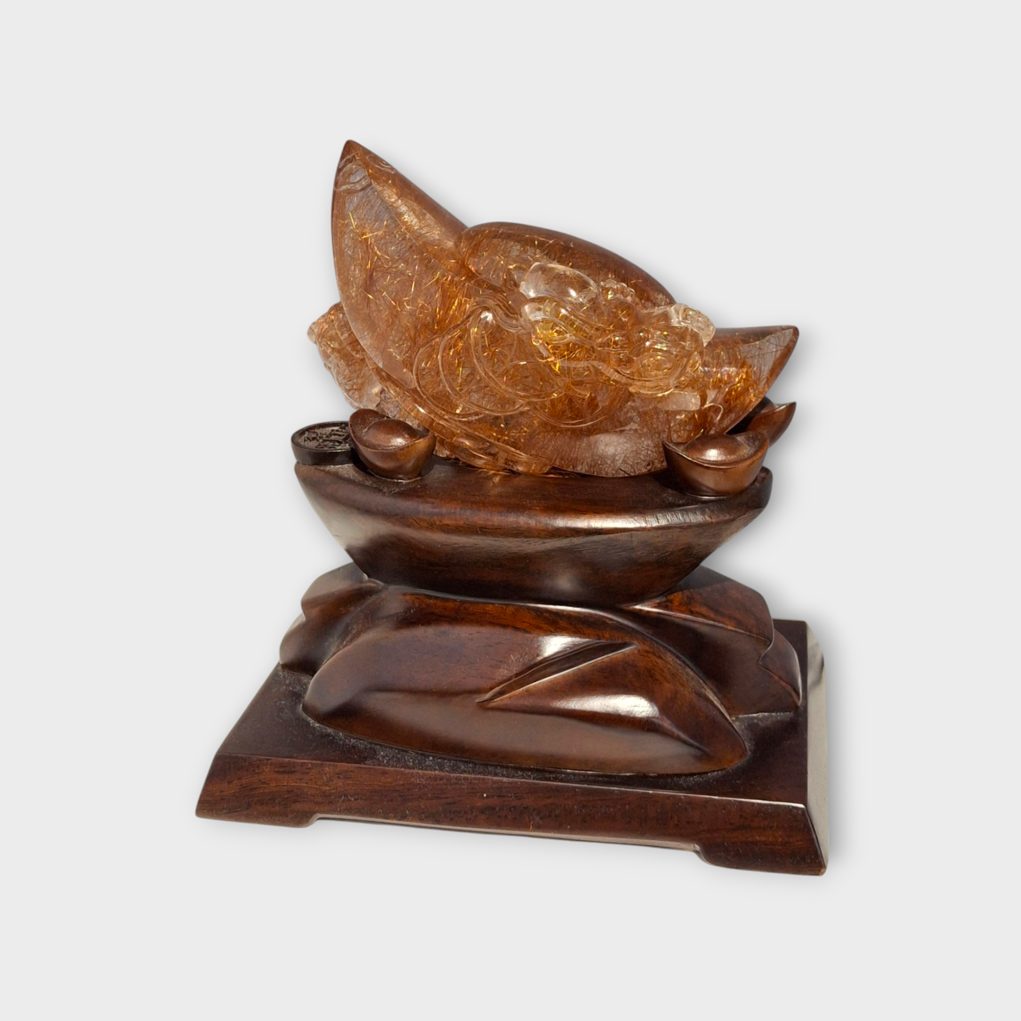 金銅元寶貔貅擺件