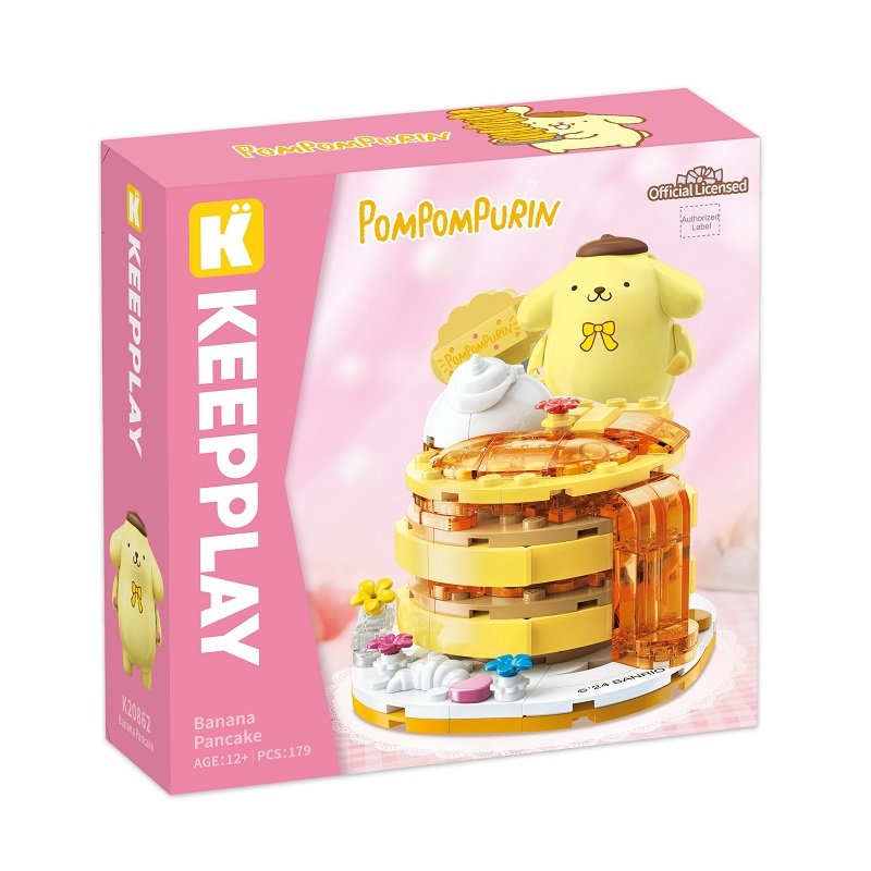 Keepplay積木 三麗鷗 下午茶系列 布丁狗