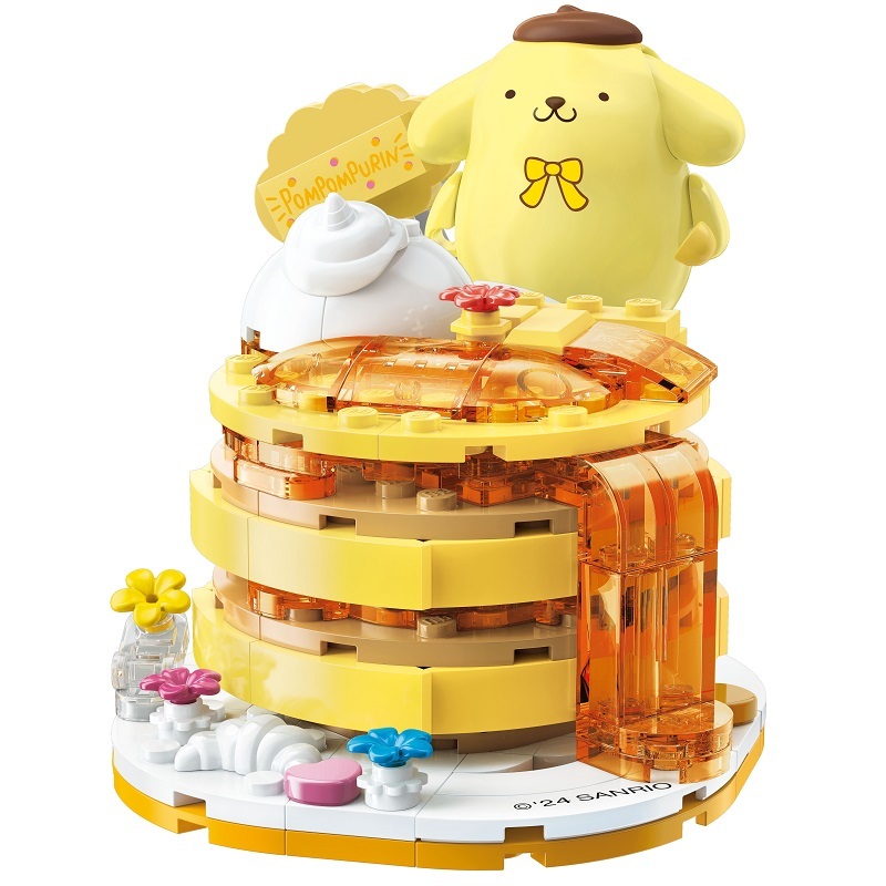 Keepplay積木 三麗鷗 下午茶系列 布丁狗