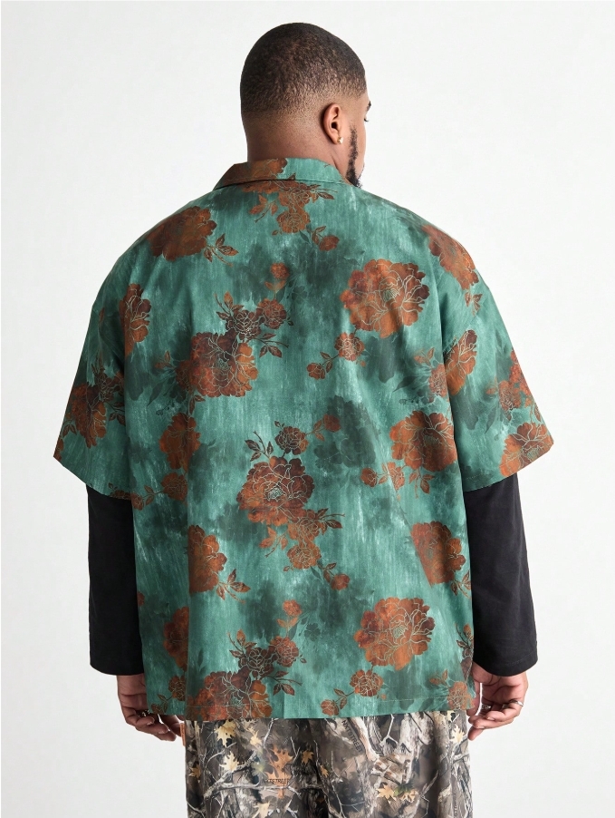 KADMAX大尺碼-春夏短袖襯衫〈KSMS2507〉