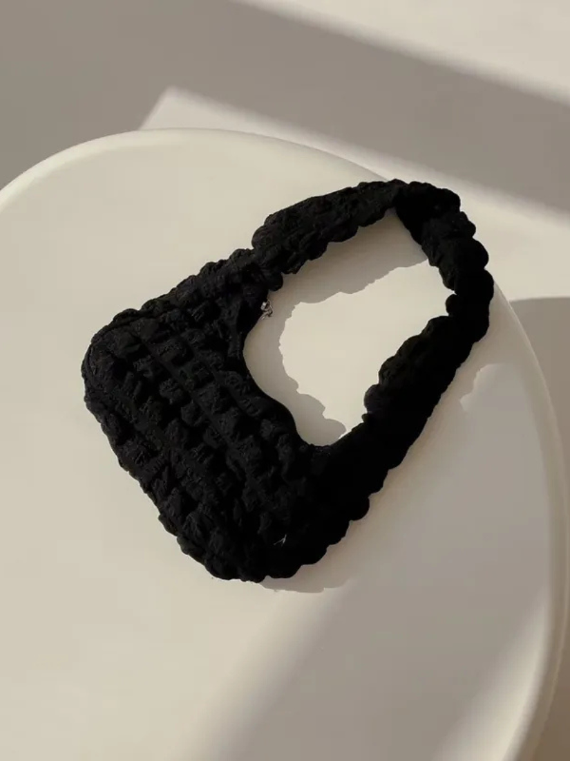 【 限量現貨 】奶油泡泡雲朵小手提包 2色