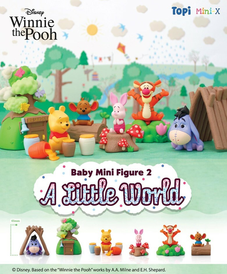 千值練 代理版 盒玩 小熊維尼 小小世界 隨機出貨