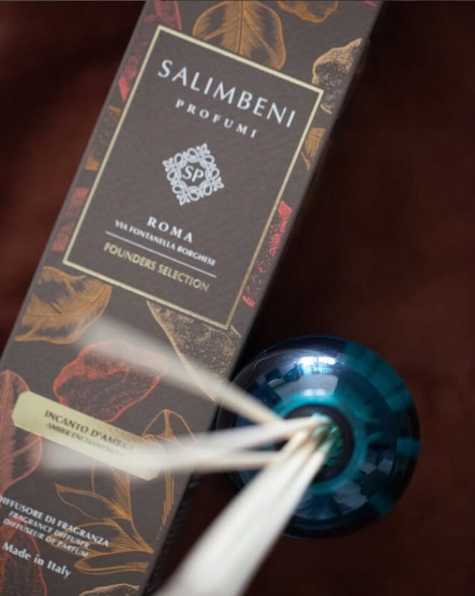 Salimbeni 東方幻境 玫瑰琥珀 擴香禮盒 250ml